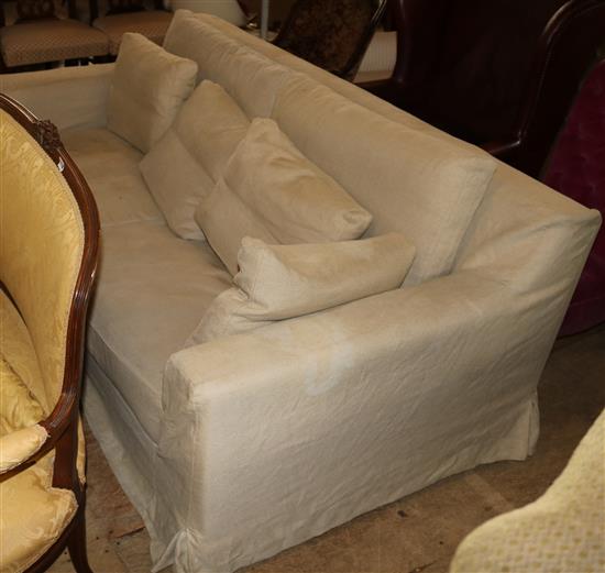 Beige sofa